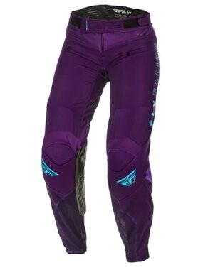 FLY RACING Women’s LITE PANTS PURPLE/BLUE SIZE 7/8